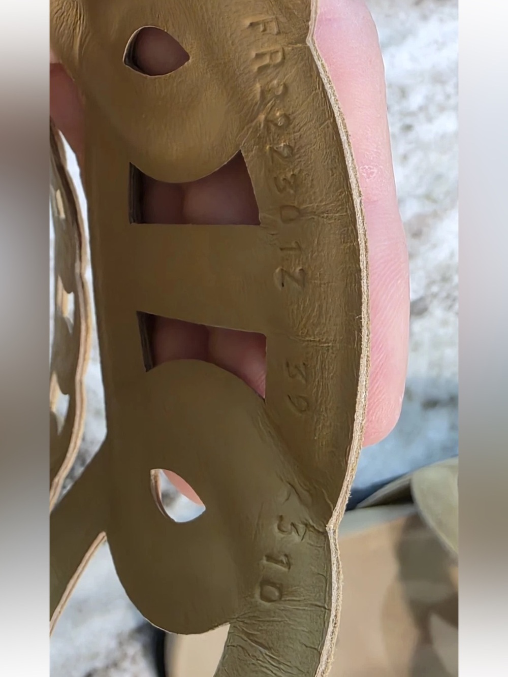 Hermès Tan Suede Extra Chain-Style Slide Sandals 39 - Picture 9 of 9